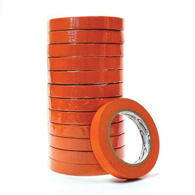 CARWORK Carworx 134.822 CW-900 Professional Masking Tape, 55 m x 36 mm, 1-1/2 in THK, Orange, CW-900