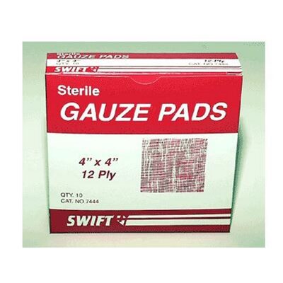Chaos Safety Supplies Gauze Pads 4 in. x 4 in. (Pack of 10)