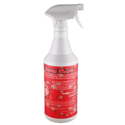 Chaos Safety Supplies Germ Safe Disinfectant Cleaner 32oz 12PK