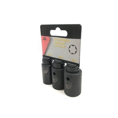 CTA Manufacturing 3 Piece Torx Plus Socket - EP20 EP22 EP24