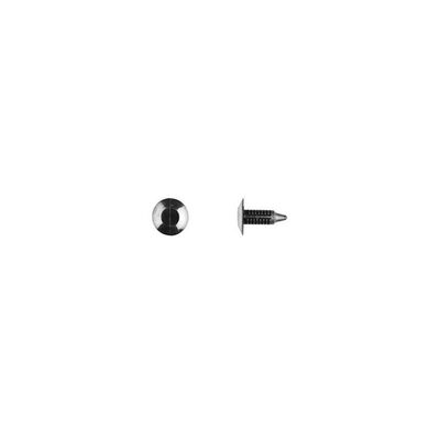 Disco Automotive Hardware JL-33PK Trim Panel Retainer, 3/4 in Dia Head x 31/32 in L Stem x 5/16 in Hole, Nylon, Black
