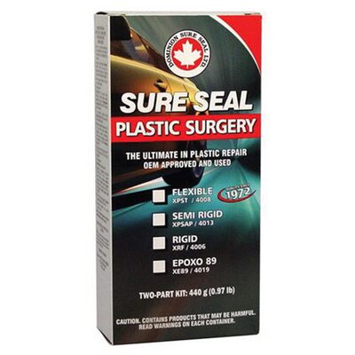 Dominion Sure Seal 4008 Plastic Surgery Series 2-Component Flexible Epoxy Adhesive Filler, 15.5 oz, Liquid