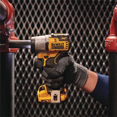 DeWalt XTREME 12V MAX* Cordless Brushless 3/8-in. (9.5mm) Impact Wrench with (2) 2.0 Ah Batteries with Charger