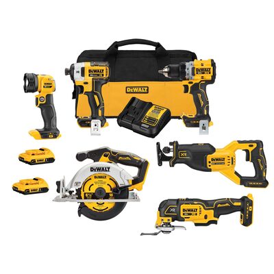 DEWALT 20V Max Xr Brushless 6-Tool Combo Kit