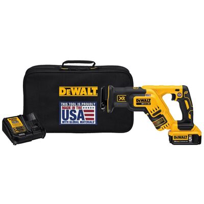 DeWalt 20V MAX* XR Brushless Compact Reciprocating Saw Kit