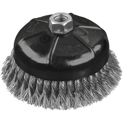 DeWalt 4" KNOTTED CUP BRUSH