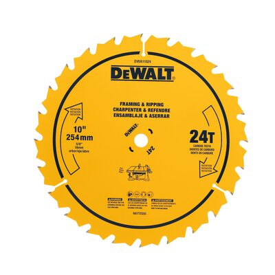 BLACK+DECKER 10 in. 24T General Purpose Saw Blade