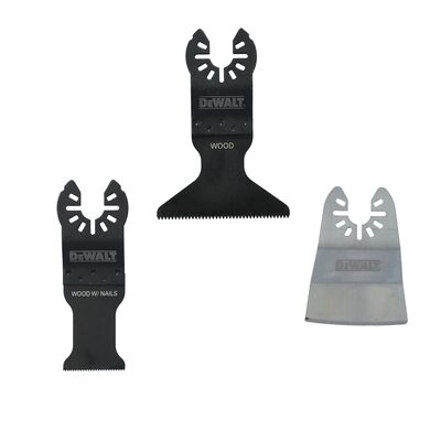 DEWALT 3 Piece Oscillating Blade Assortment