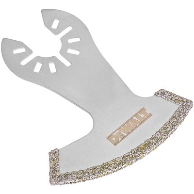 DEWALT Oscillating Tool Blade, Swing Blade, Diamond Grit