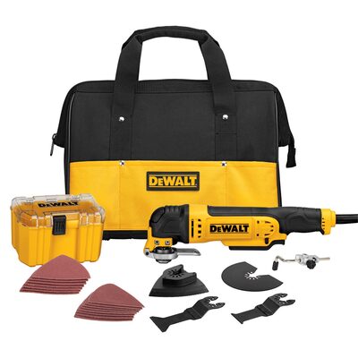 DeWalt Corded Electric Oscillating Tool Kit (3 amp)