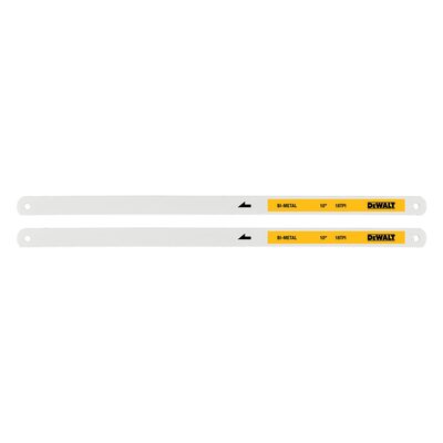 DEWALT 2 Pk Hacksaw Blades 10 In.