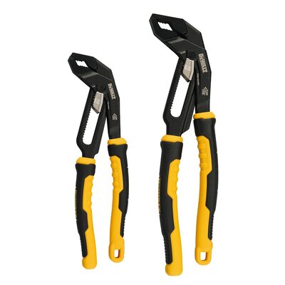 DeWalt 2 Piece Slide Lock Pliers Set 8 Inch and 10 Inch