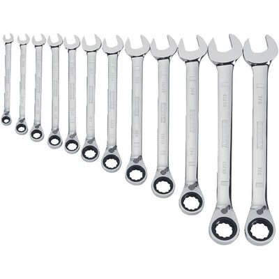 DeWalt  Ratcheting Wrench Set, Mm, 12-Piece