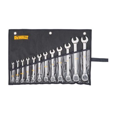 DeWalt  Ratcheting Wrench Set, SAE, 12-Piece