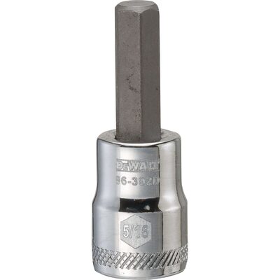 DEWALT 001Pc 38Dr Bit Socket-Hw-5/16