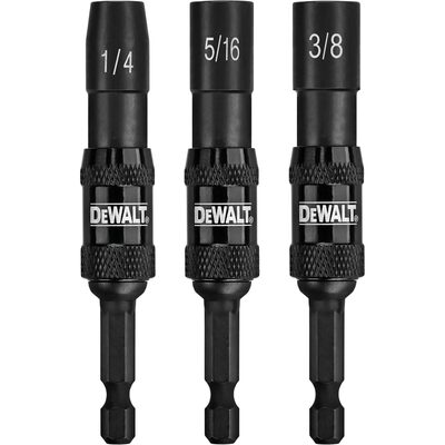 DEWALT Nut Driver Set, Impact-Ready, Pivoting, 3-Piece