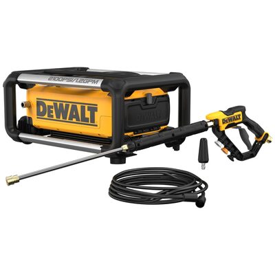 DeWalt 2100 PSI 1.2 GPM 13 Amp Electric Jobsite Pressure Washer with Built-In Storage