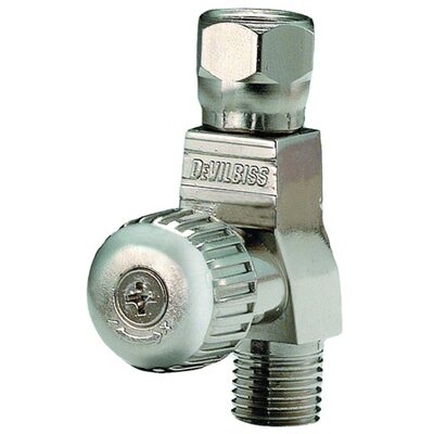 Devilbiss HAV-500 High Output Air Adjusting Valve, 1/4 in MNPT inlet x 1/4 in FNPT Outlet, 2.5 to 160 psi