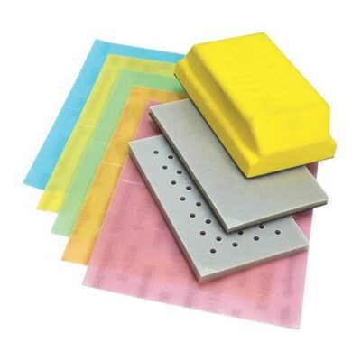 Eagle Abrasives, Inc. KOVAX Super Assilex SP19115 28-Piece Finishing Starter Kit, 130 mm W x 170 mm L Sheet, Super-Tack Attachment