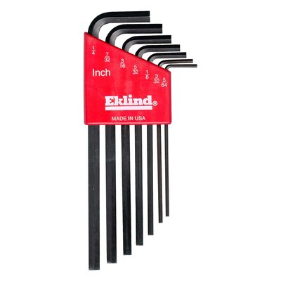 Eklind Tool Company HEX KEY SET 7 PC SAE LONG 5/64-1/4IN.