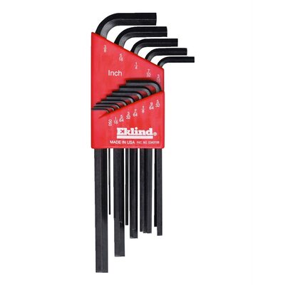 Eklind Tool Company HEX KEY SET 13 PC SAE LONG .050-3/8IN.