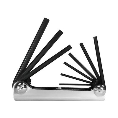 Eklind Tool Company HEX KEY SET 9 PC FOLDING SAE .050-3/16IN.