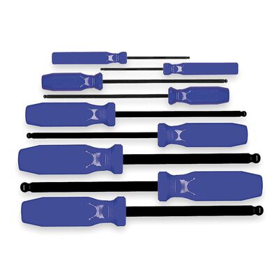 Eklind Tool Company 9-Piece Ball Hex Screwdriver Set