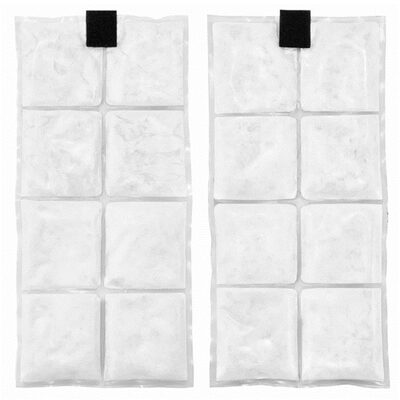 Ergodyne 6250 Clear Lightweight Phase Change Cooling Packs - Set of 4