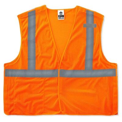 Ergodyne 8215BA L/XL Orange Type R Class 2 Breakaway Mesh Vest