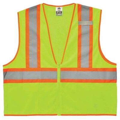 Ergodyne 8229Z 2XL/3XL Lime Type R Class 2 Two-Tone Vest