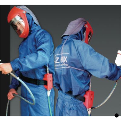 E-Z Mix ANTI-STATIC SPRAY SUIT XL W HOOD