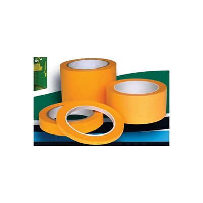 Distribution 48080 Flexible Semi-Translucent K-UTG Masking Tape, 55 yd L x 2 in W, Gold