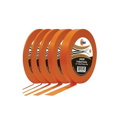 Distribution ProBand 48420 Fine Line Tape, 60 yd L x 1/4 in W, Polymer, Orange