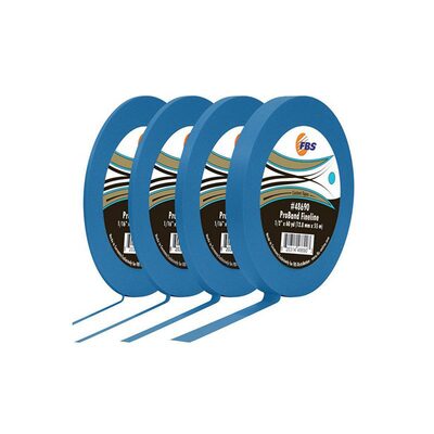 Distribution ProBand 48675 Fine Line Tape, 60 yd L x 1/16 in W, Stabilized Polymer Film, Blue
