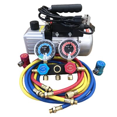 FJC R1234yf Vacuum Pump & Manifold Set