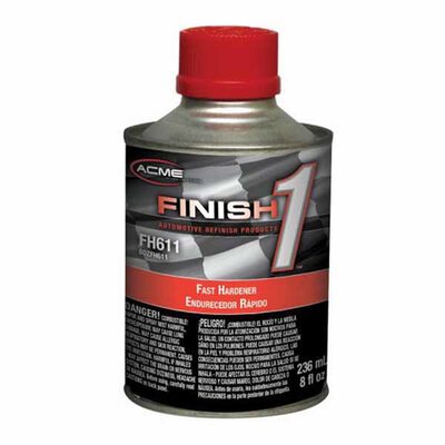Finish 1 Automotive Refinish Products FH611-18 Fast Universal Hardener, 1/2 pt Aerosol Can, Liquid