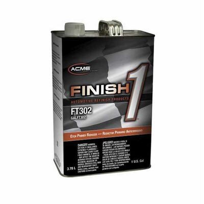 Finish 1 Automotive Refinish Products FT302-1 Reducer, 1 gal Can