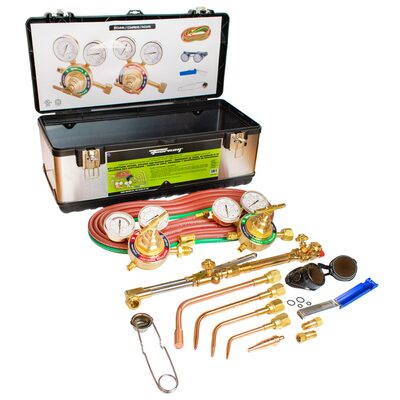 Forney Industries 1711 Commander Heavy-Duty Torch Kit (Victor Style)