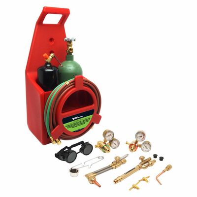 Forney Industries 1753 Tote-a-Torch Portable Tote Kit (Victor Style)