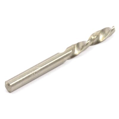 Forney Industries Stubby Left Hand Drill Bit, High Speed Steel (HSS), 3/16 in