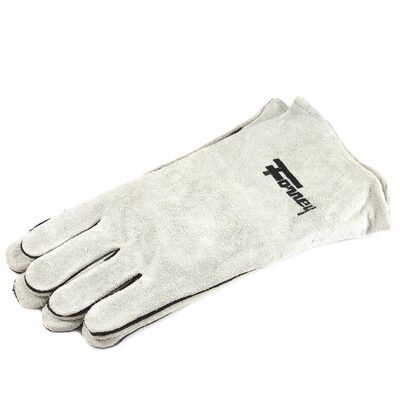 Forney Industries Gray Leather Welding Gloves (Men's L)