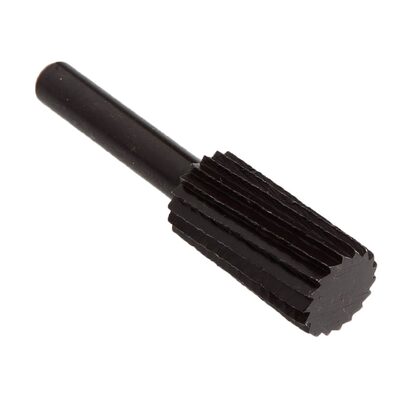 Forney Industries Rotary File, 1 in x 1/2 in x 1/4 in Cylindrical with Flat Top
