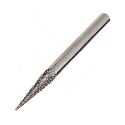 Forney Industries Tungsten Carbide Burr, 1/8 in Taper Pointed (SM-42)