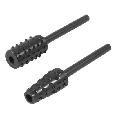 Forney Industries Mini-Rotary Rasp Set with 1/8 in Shaft, 2-Piece