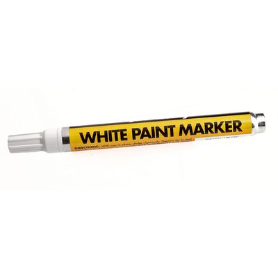 Forney Industries White Paint Marker, Carded