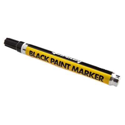 Forney Industries Black Paint Marker, Carded