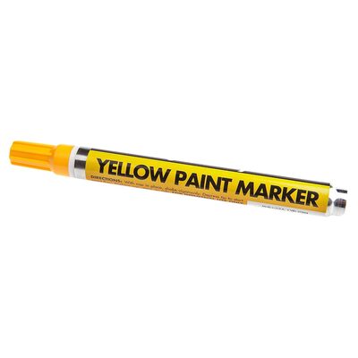 Forney Industries Yellow Paint Marker, Carded