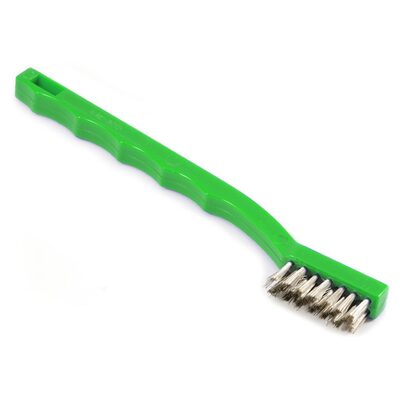 Forney Industries Scratch Brush, Stainless, 3 x 7 Rows