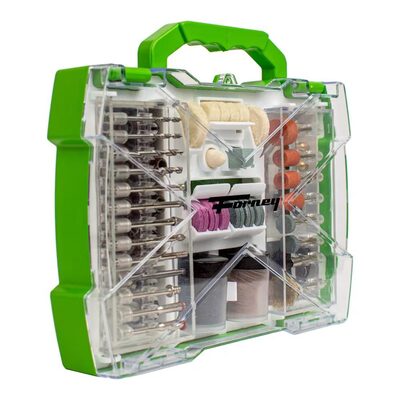 Forney Industries 145-Piece Rotary Tool Accessories Set