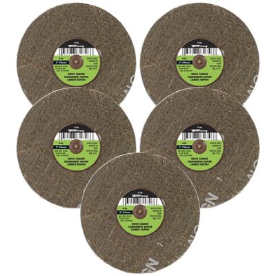 Forney Industries Quick Change Sanding Disc, 36 Grit, 3 in (5-pack of Forney 71746)